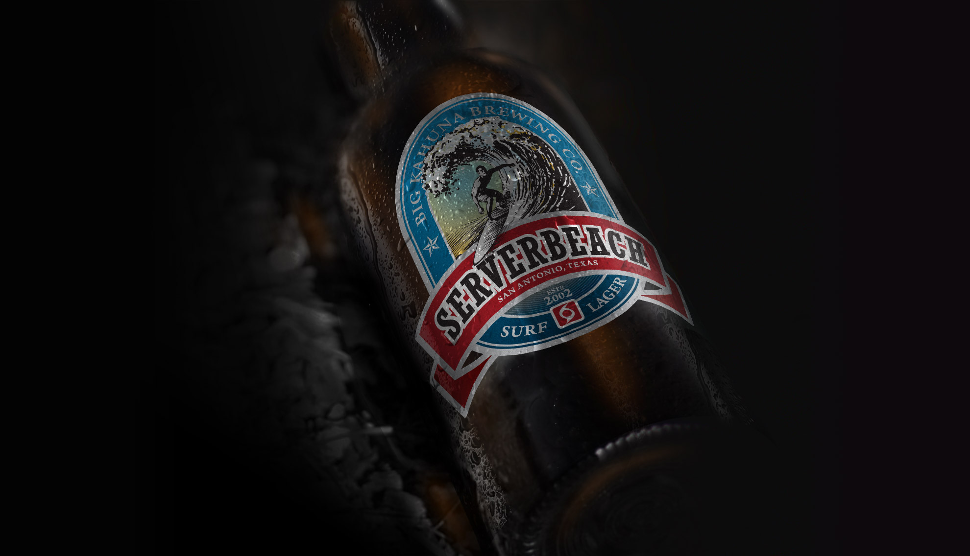 ServerBeach beer dark