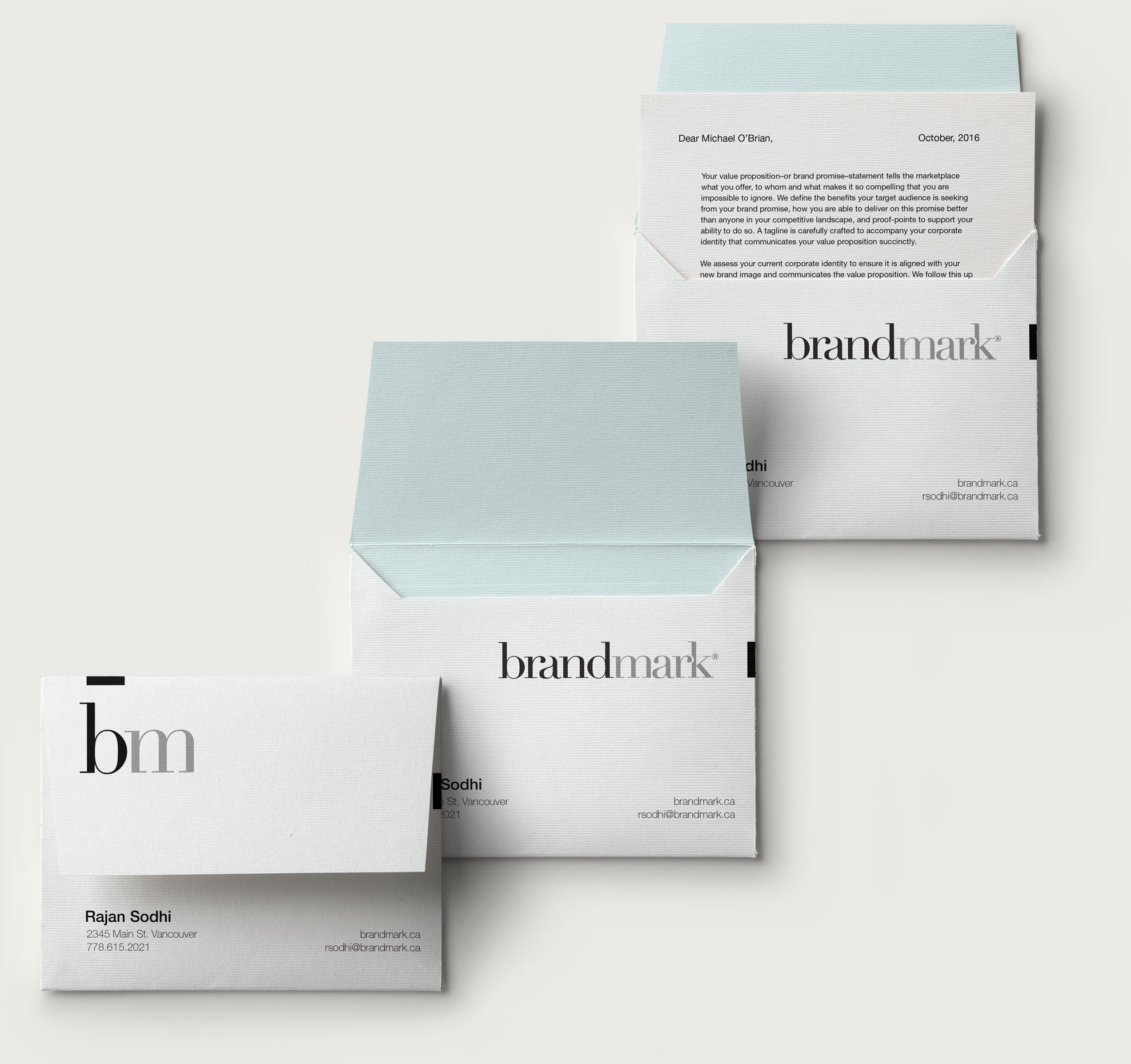 brandmark stationary